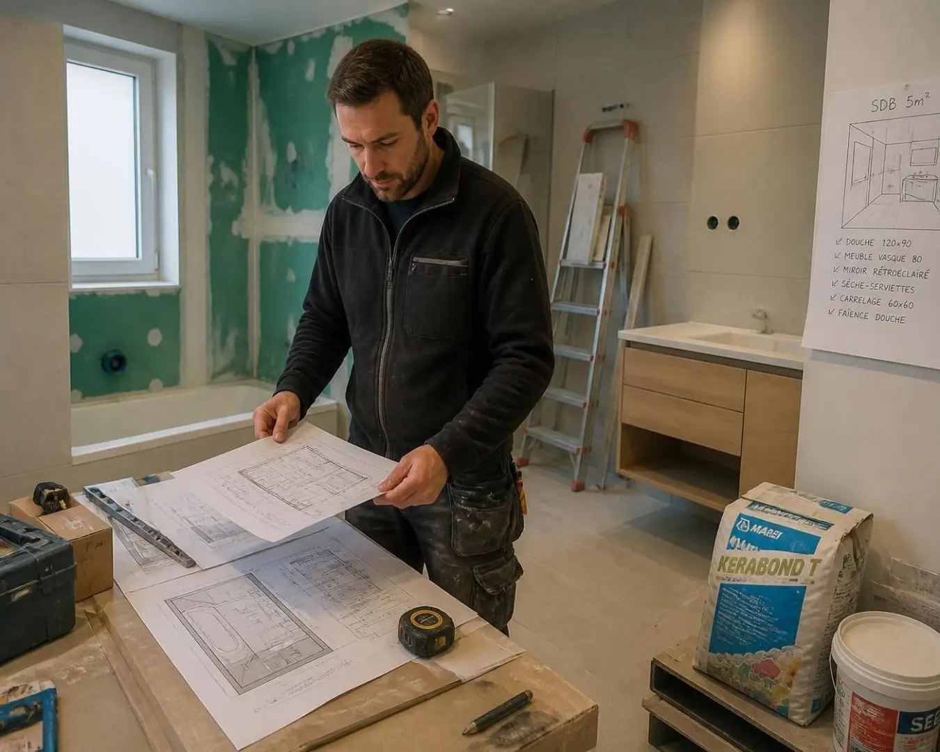 découvrez quel budget prévoir pour rénover entièrement une salle de bain de 5 m², incluant les coûts des matériaux, de la main-d'œuvre et des éventuelles surprises pour un projet réussi.