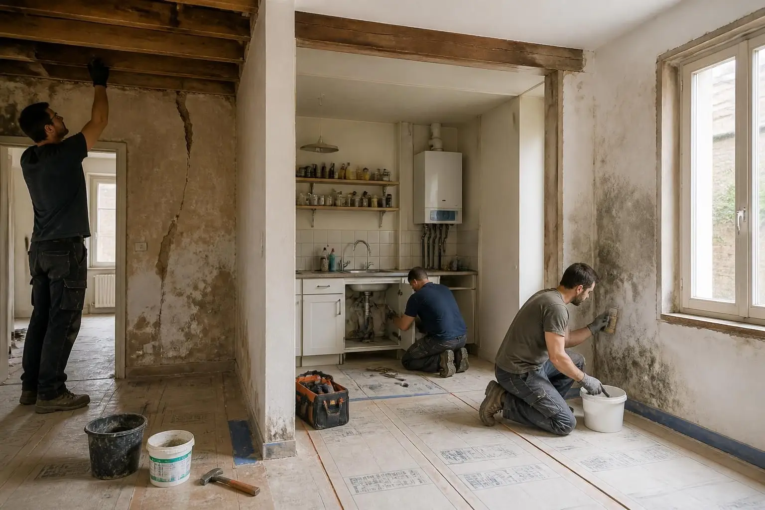 découvrez les travaux de rénovation essentiels à privilégier lors de l'achat d'un bien à rénover pour optimiser votre investissement et améliorer rapidement votre confort.