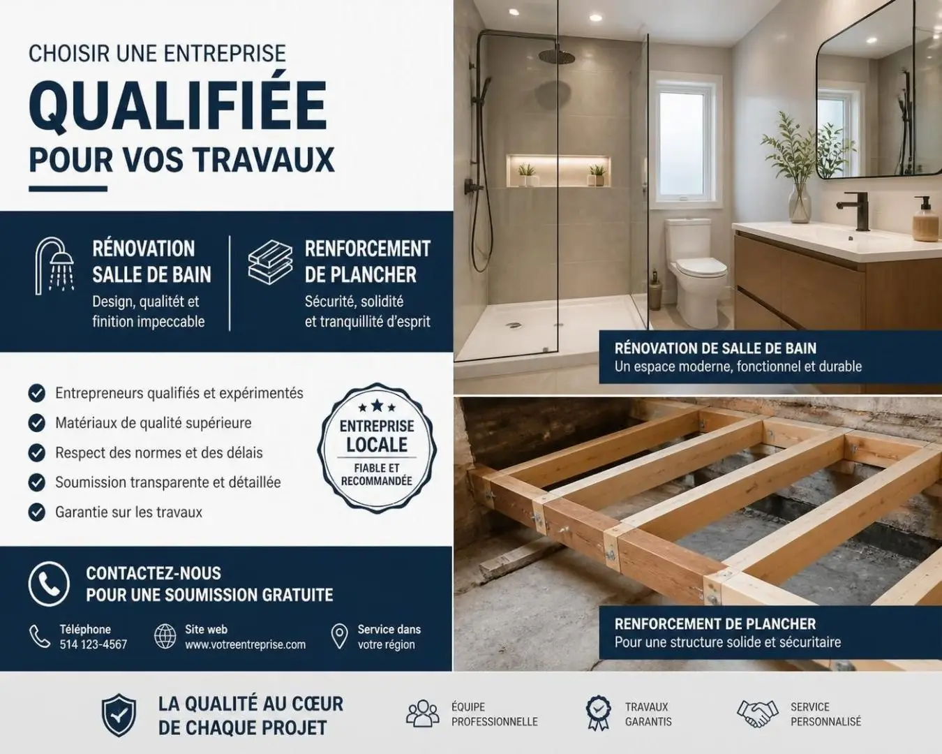 découvrez le coût d'un renforcement de plancher en bois avant l'installation d'une baignoire en fonte, avec des conseils pour assurer la solidité et la sécurité de votre sol.