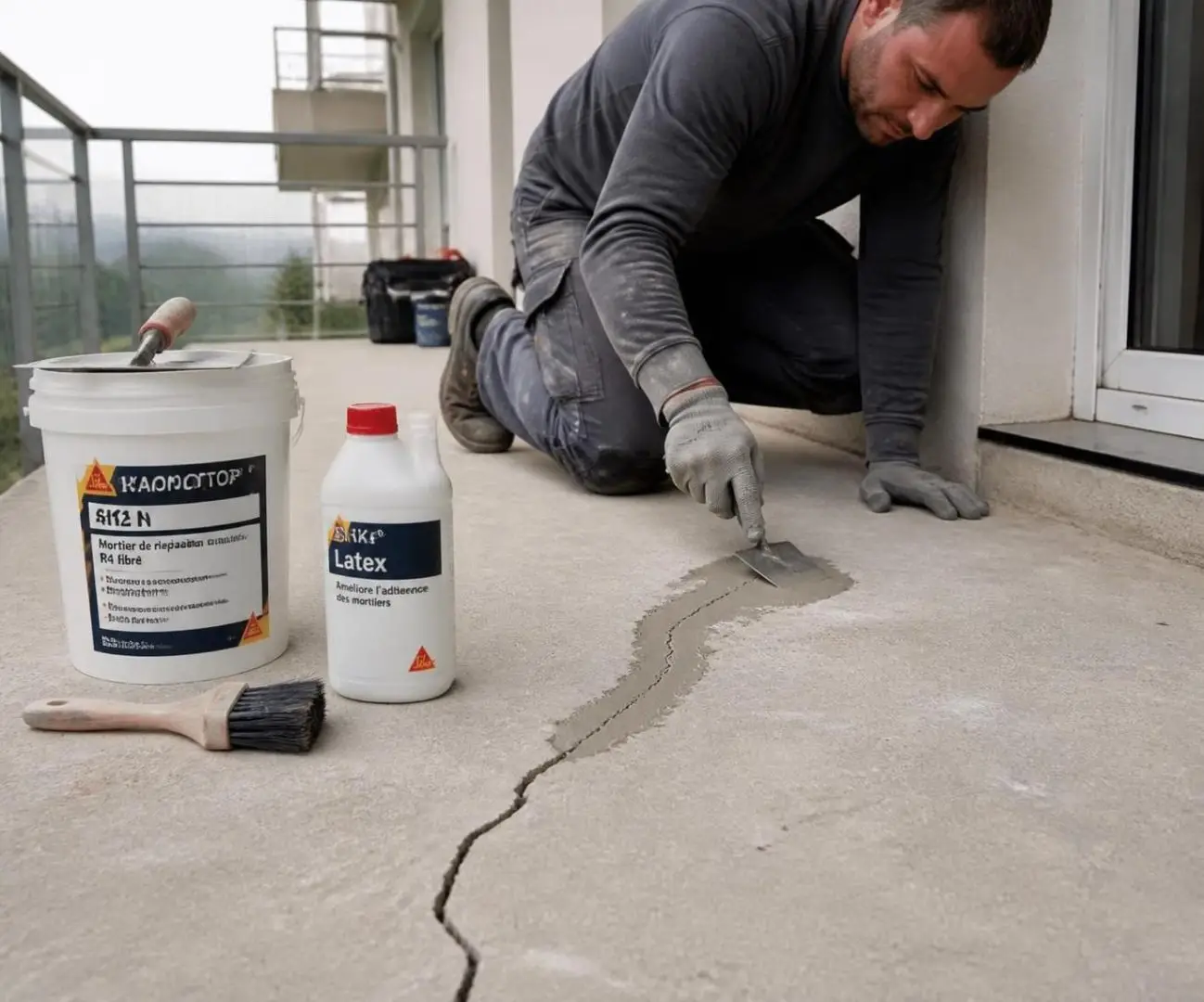 découvrez comment rénover un balcon en béton fissuré sans demander l'autorisation de la copropriété grâce à ce guide pratique et facile à suivre.