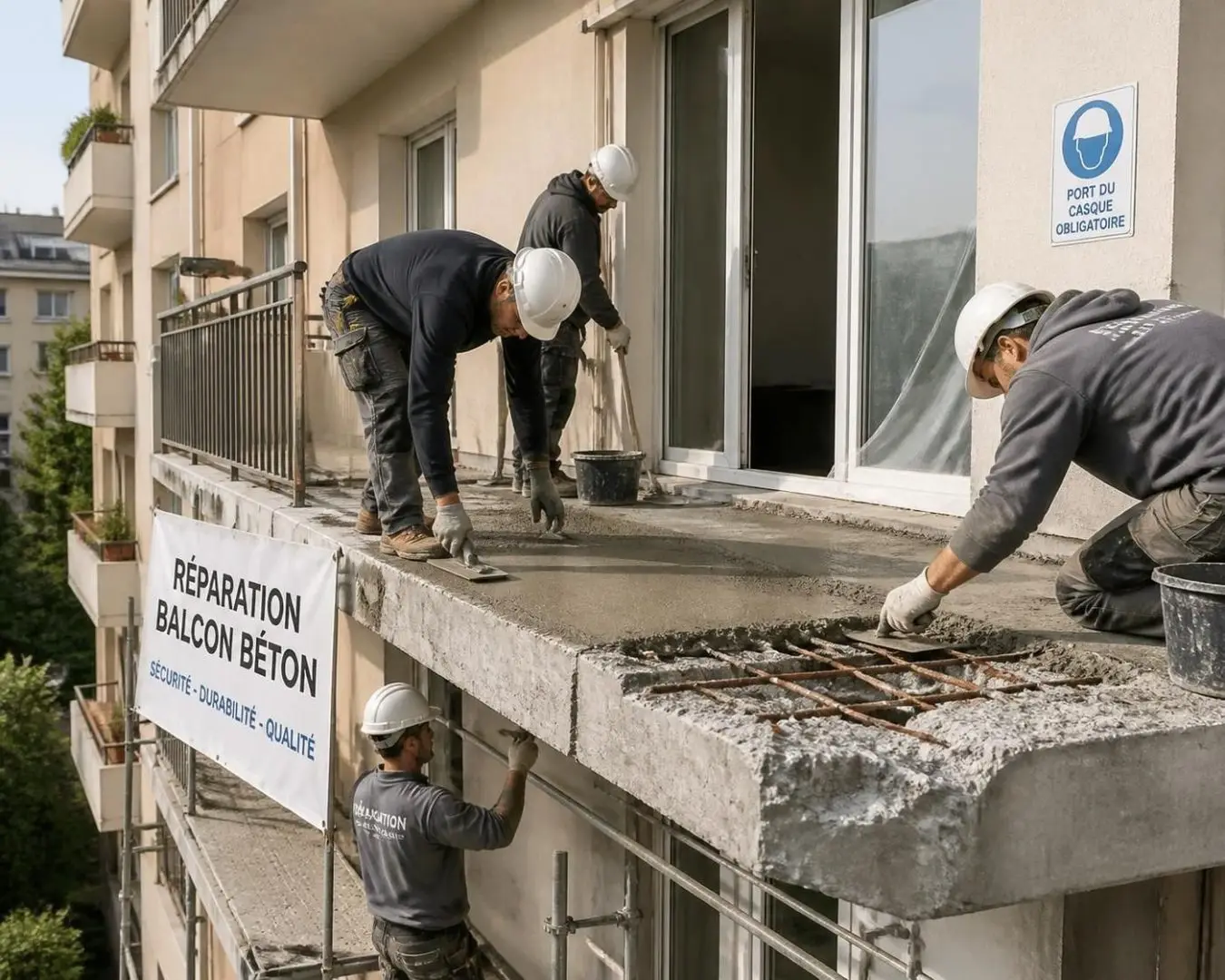 découvrez notre guide pratique pour rénover un balcon en béton fissuré sans avoir besoin d'une autorisation de la copropriété, avec des conseils sécurisés et légaux.