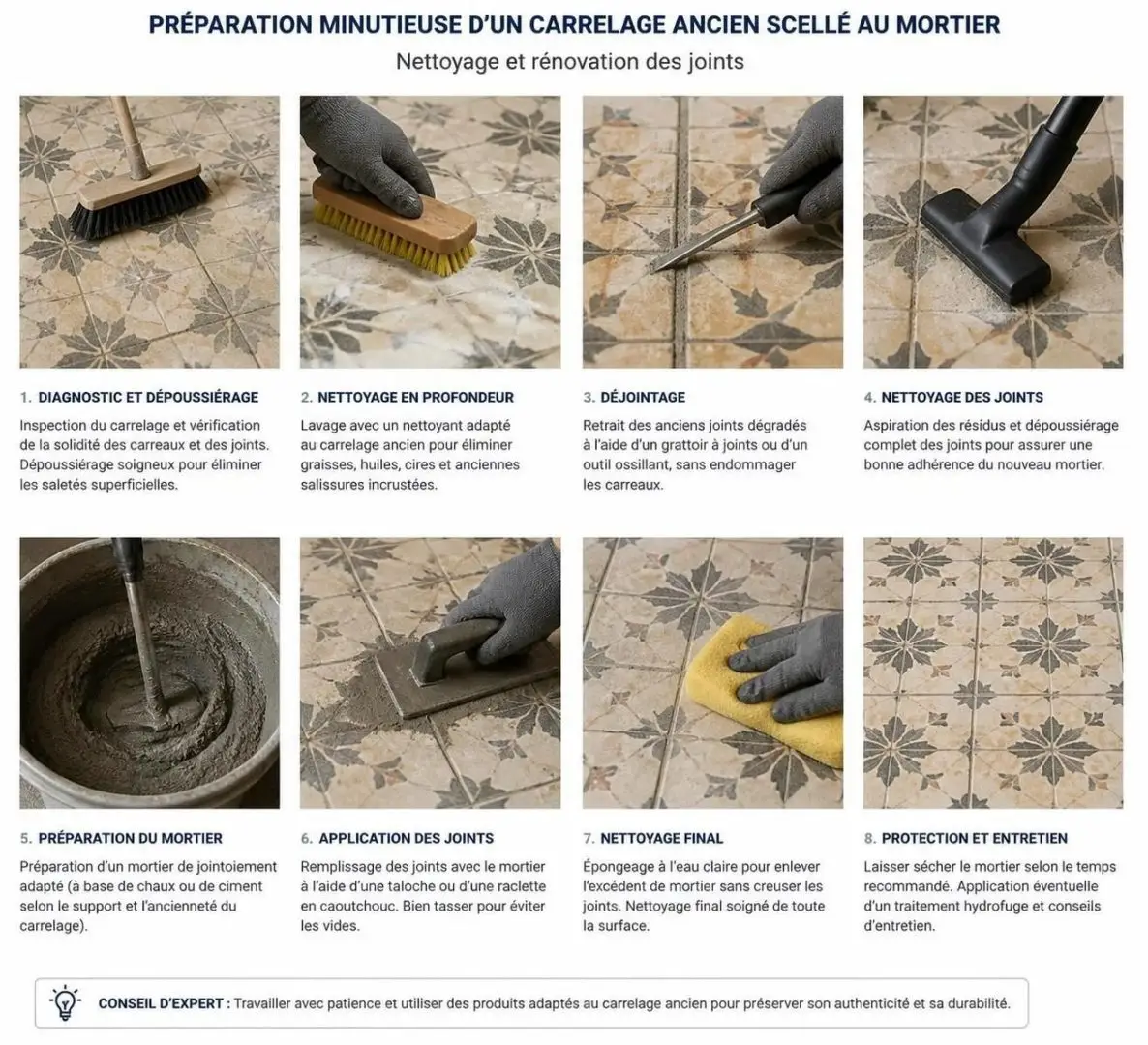 découvrez des astuces et conseils pratiques pour rénover un appartement des années 60 en utilisant du carrelage scellé au mortier, alliant authenticité et durabilité.