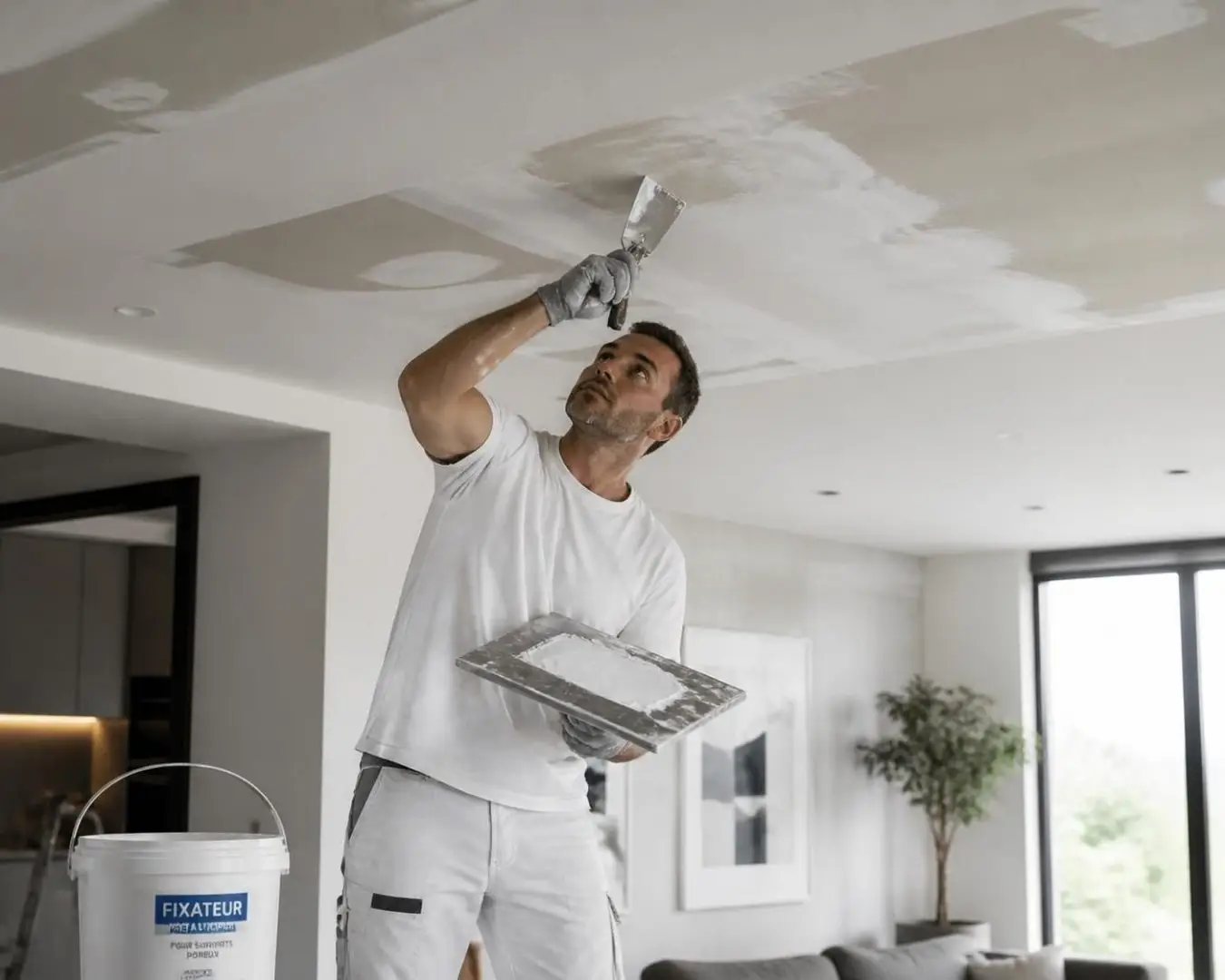 découvrez des méthodes efficaces pour traiter un plafond qui s'effrite sans tout casser, et redonnez-lui un aspect lisse et durable facilement.